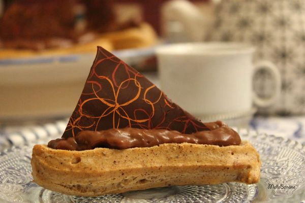 Eclair au chocolat noisette - sans lactose