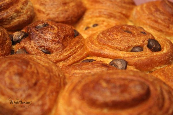 Brioche feuilletée au chocolat