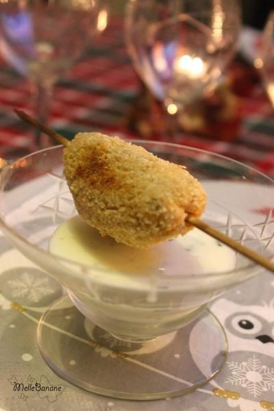 Kébbés des neiges au saumon fumé