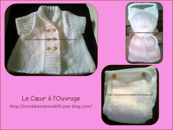 Gilet, cache-couche 3 mois-Douminou