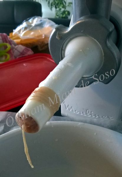 CONFECTION SAUCISSES MAISON