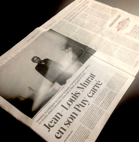 Enfin: Murat dans LIBE ce jour