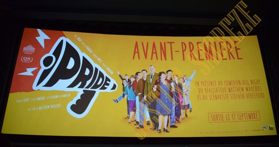 Pride, les photos de l'avant première Parisienne avec Bill Nighy !