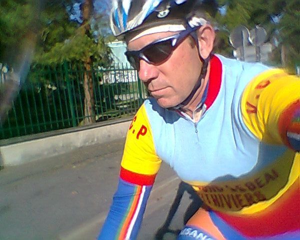 Petit essayage du maillot "vintage"