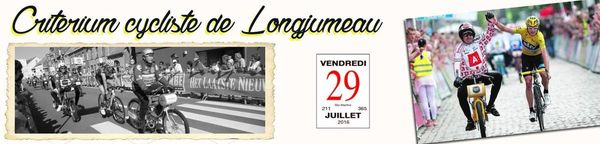 Première affiche de l'événement.