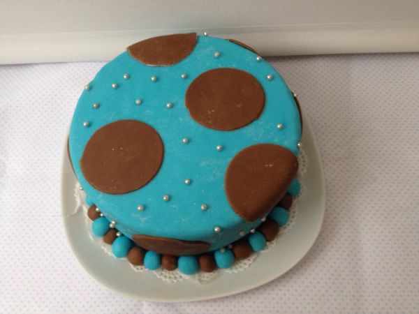 Tarta de fondant