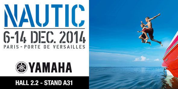 Yamaha et semi-rigide TEMPEST au Salon Nautique de Paris du 6 au 14 décembre 2014
