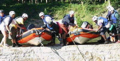 ROUTE DES GABARES 2016 RAID NAUTIQUE PNEUMATIQUE