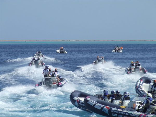RÉTROSPECTIVE PNEUBOAT - RED SEA RIB RALLY 2007