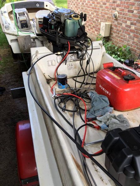 remise en état SEMI-RIGIDE Bombard WB420