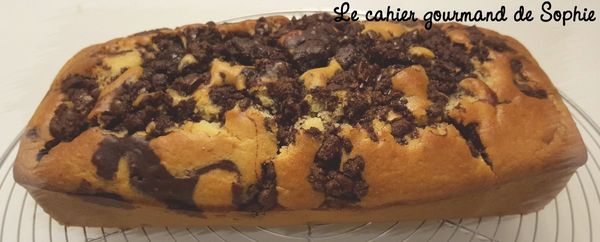 Crumb Cake Marbré Chocolat