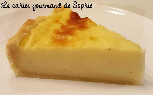 Flan pâtissier à la vanille