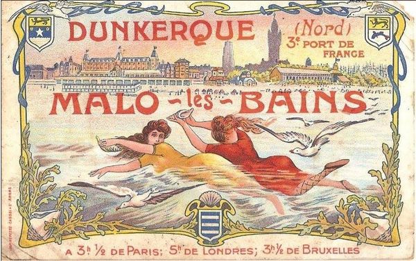 Malo les Bains 1950/60 .