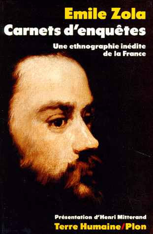 Emile Zola : Carnets d'enquêtes