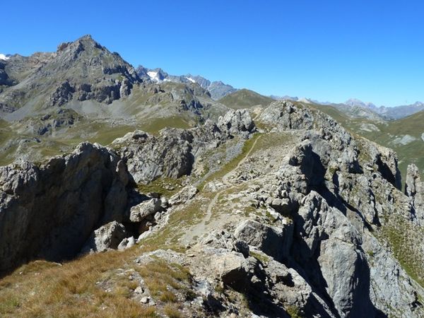 Briançonnais : Col de Trancoulette et Croix d'Aquila Dénivelé 613 mètres