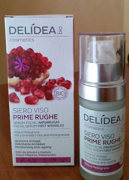Siero viso lenitivo e prime rughe DELIDEA BIO