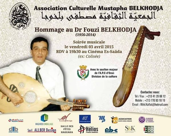 L'ACMB rend hommage à Fouzi Belkhodja le 03/04/2015 à Oran