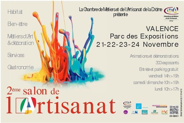 Deuxième Salon de l'artisanat de Valence 2014
