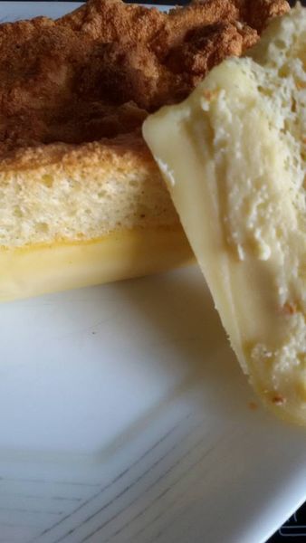 gateau magique a la vanille