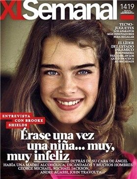 IMAGEN FOTOGRAFICA MOSTRANDO LA FAZ O CARA DE LA BELLA ACTRIZ QUE LLEGO A CONOCERCE COMO BROOKE CHIELDS,POSIBLE VICTIMA O AMA CONTROLADORA DEL SISTEMA DE CONTROL MENTAL MK ULTRA