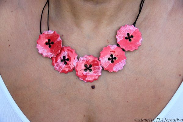 Collier Boutons Mauri C