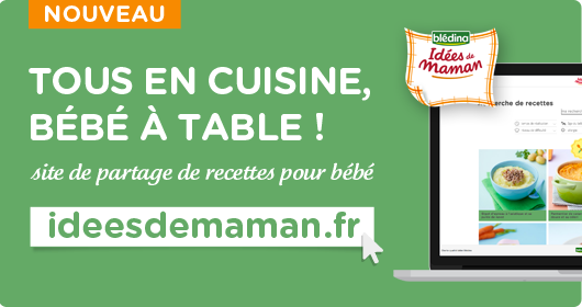 A table bébé, et avec les idées de maman !