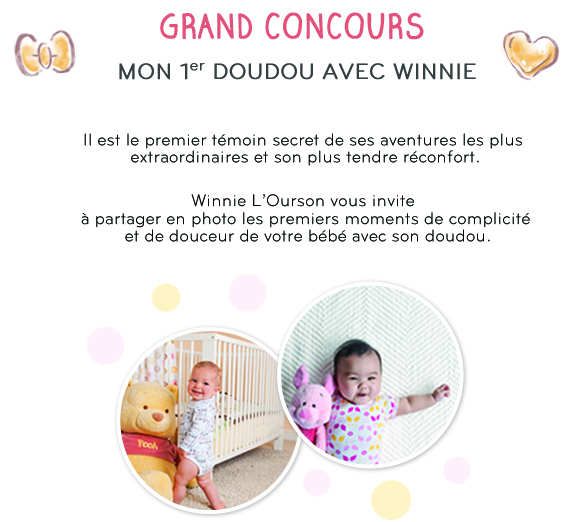 Winnie l'ourson et mon premier Doudou (giveaway)