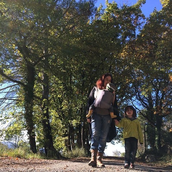 Walking mum