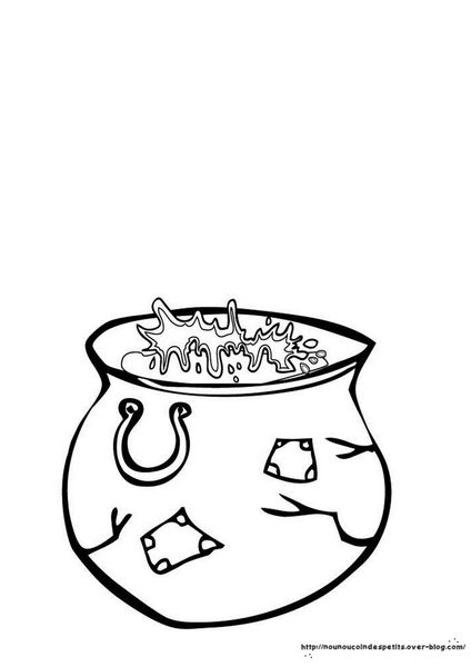 .. " La soupe de la sorcière " ( histoire illustré + activité peinture ) ..