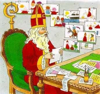 .. thème st nicolas .. " st nicolas triangle "