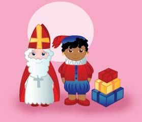 .. saint Nicolas .. " la cheminée a friandise "