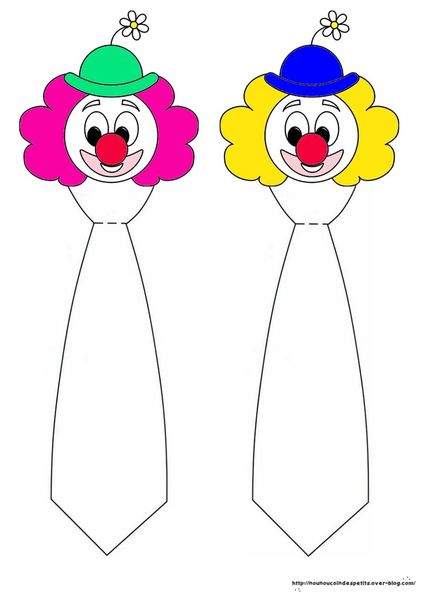 .. Carnaval .. " le clown et sa cravate "