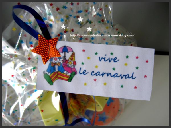 .. Carnaval .. " pot a bonbons clown "