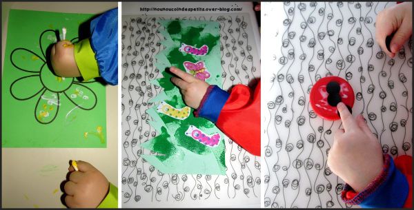 .. Printemps .. " pot de fleur a crayon "