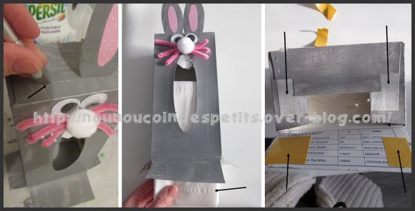 .. Lapin boite a mouchoir ..