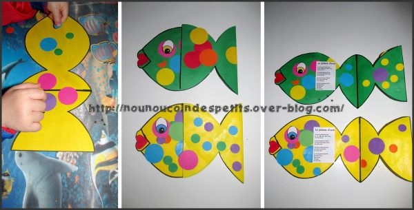 .. Poisson d'avril .. " carte poisson d'avril "