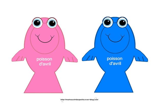 .. Poisson d'avril .. "Poisson d'avril et canne a pêche"