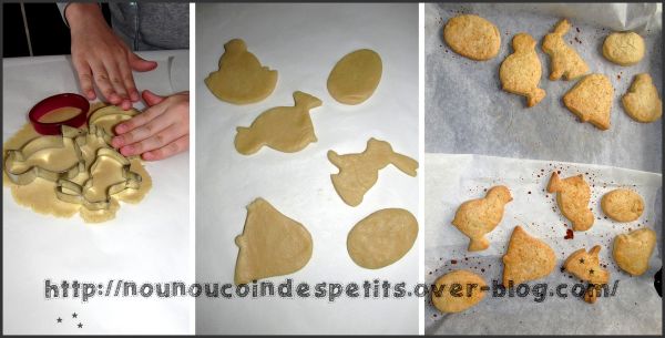 .. Pâques .. " biscuit sablé de pâques "