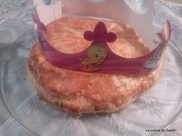 Galette frangipane - pâte feuilletée inversée