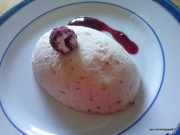 Oeuf nougat glacé de J. Derruette