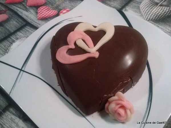 Dessert de la Saint Valentin...