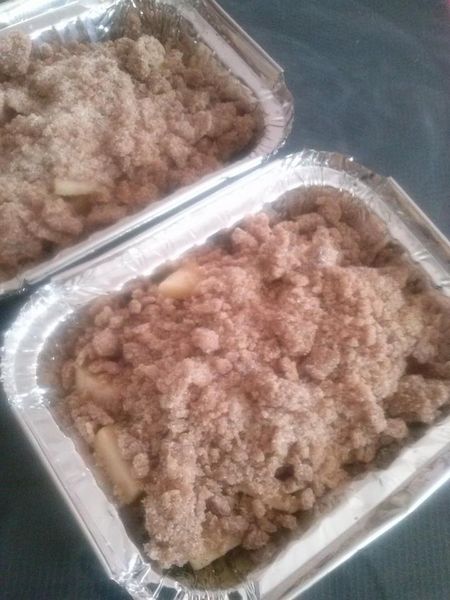 Atelier TAP'S Soultz-sous-Forets : crumbles aux fruits