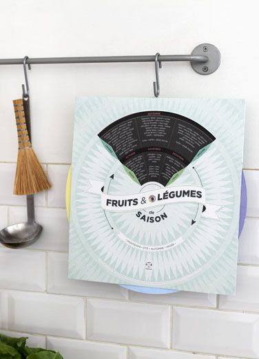 Idée cadeau : le calendrier des fruits et légumes
