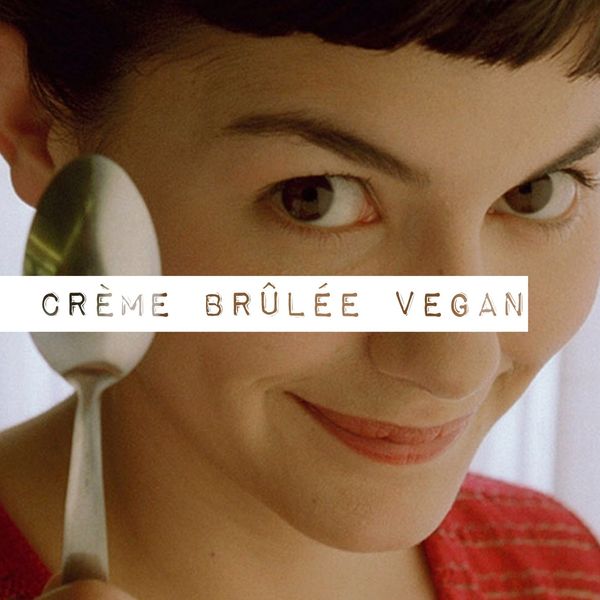 Crème brûlée végétalienne