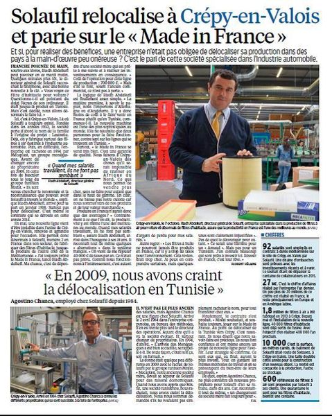 Page du Parisien du lundi 20 octobre 2014