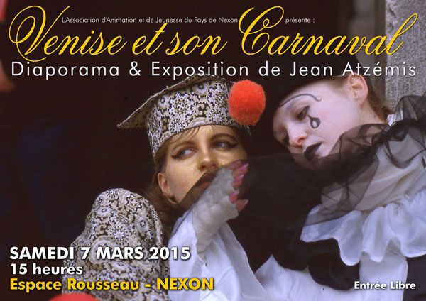 DIAPORAMA & EXPO "VENISE & SON CARNAVAL" - SAM. 7 MARS - 15h