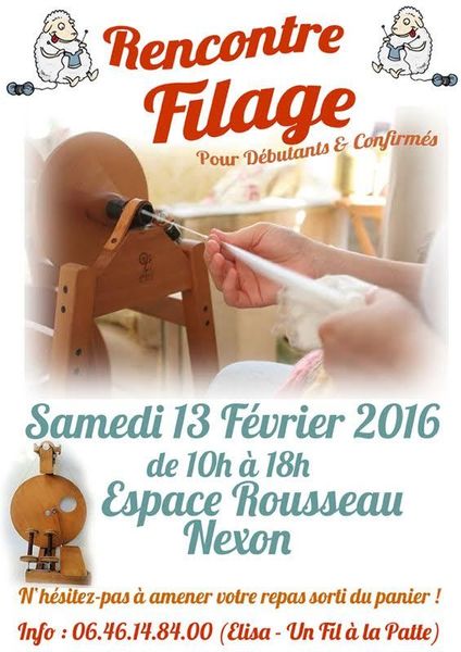 Rencontre Filage - SAM. 13 FEVRIER