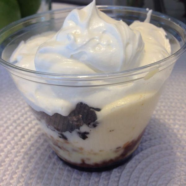 Verrines gourmande oreo spéculos