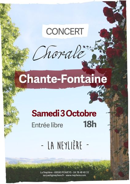 Concert à la Neylière
