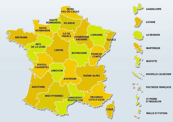 Carte interactive des écoles